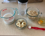 Foto del paso 1 de la receta: Pancakes de avena y banana
