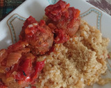 Foto del paso 13 de la receta: Albóndigas veganas con arroz
