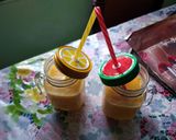 A picture of step 1 of Mango chatpata.