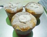 Foto langkah ke 7 dari resep Hokkaido Chiffon Cupcake.