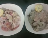 Foto langkah ke 1 dari resep Cumi Udang Saus Padang.