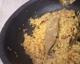 A picture of step 4 of Basanti Pulao/Mishti Pulao.