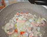 Foto langkah ke 3 dari resep Spagetti Aglio e Olio Topping Udang.