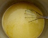 Foto langkah ke 5 dari resep Puding roti matcha.