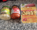 Foto del paso 1 de la receta: Pasta fresca al huevo rellena de carne a la Boloñesa (Exprés)