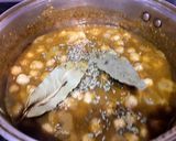 Foto del paso 7 de la receta: Garbanzos con Pescado Frito y Sarza de Cebolla a lo Carmelita