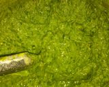 A picture of step 3 of Schezwan bread pakoda.