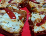 Foto del paso 4 de la receta: Pizza integral batida 😃