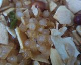A picture of step 1 of Sabudana misal.