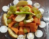 A picture of step 4 of Mix Fruits Chat.