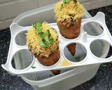 A picture of step 5 of Chaat Cone.