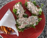 Foto del paso 2 de la receta: Sándwich de pimentón rostizado y queso crema