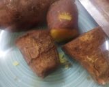 A picture of step 1 of Sweet potatoes and arrow roots.