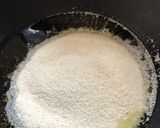 A picture of step 1 of Mango Sheera.