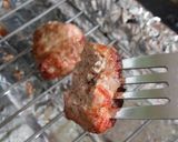 A picture of step 3 of Vickys Pork & Bacon Burgers, GF DF EF SF NF.