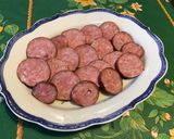 Une image de l'étape 7 de Saucisse de morteau au thym et romarin frais.