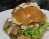 Foto del paso 9 de la receta: Sándwich de carne bbq y queso🥙🍔🥯