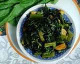 A picture of step 8 of Rayo Saag Ki Sabji.