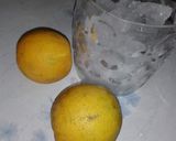 A picture of step 1 of Orange drink.