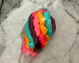 Foto langkah ke 3 dari resep Rainbow Cupcakes Lowcarb/Debm/Keto.