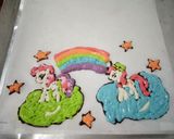 Foto langkah ke 4 dari resep Bolu Gulung Lukis (Brownies).
