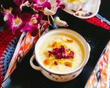 A picture of step 2 of Shahi phirni.