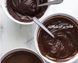 عکس مرحله 1 از دستور کیک کره ای شکلاتی با فیلینگ گاناش