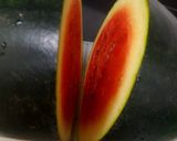 A picture of step 1 of Watermelon Pizza.