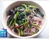 【古早味】丁香紅杏菜麵線的食譜步驟6照片