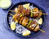 A picture of step 9 of Haryali Paneer Tikka (Paneer Starters).
