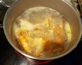 A picture of step 2 of Drunken Shrimp.