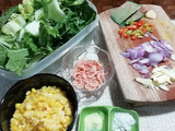894. Tumis Jagung, Sawi Hijau
