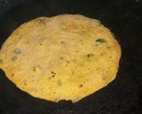 A picture of step 2 of Methi thepla.