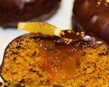 Foto del paso 4 de la receta: Berlinas de boniato rellenas de naranja
