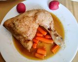 Foto del paso 13 de la receta: Pollo al Horno con Zanahorias y Hierbas Provenzales