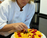 Foto del paso 4 de la receta: Tarta helada de melocotón y mascarpone