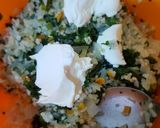 Foto del paso 1 de la receta Budín de Espinaca y Arroz Yamaní