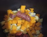Foto del paso 1 de la receta: Estofado de garbanzos y calabaza en olla GM