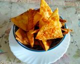 A picture of step 7 of Peri peri Nachos.