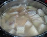 Foto del paso 3 de la receta Gazpachuelo malagueño con merluza
