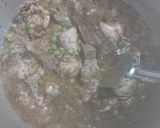 A picture of step 2 of Zam Zam pulao.