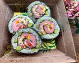 A picture of step 21 of Rose Sushi Roll.