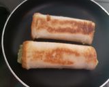 Foto langkah ke 4 dari resep Kebab Roti Tawar Simple.