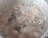 A picture of step 1 of Chicken Yakhni Pulao.
