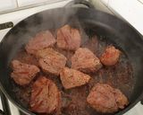 Foto del paso 5 de la receta: Lomo a la crema de limón y champiñones, con papas al pimentón