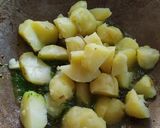 धनिया मसाला आलू (Dhaniya masala aloo recipe in hindi) रेसिपी चरण 1 फोटो