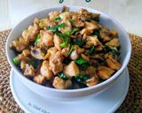 Foto langkah ke 10 dari resep Isian Ayam Jamur untuk Bacang.