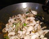 A picture of step 4 of MushroomMasala.