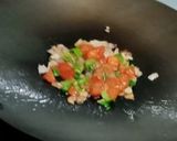 A picture of step 2 of Vegetables egg.