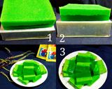 Foto langkah ke 5 dari resep Puding Lumut Pandan Manis.